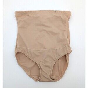 Maidenform High Waist Shaping Brief Women's Medium Nude Tummy Control NWT